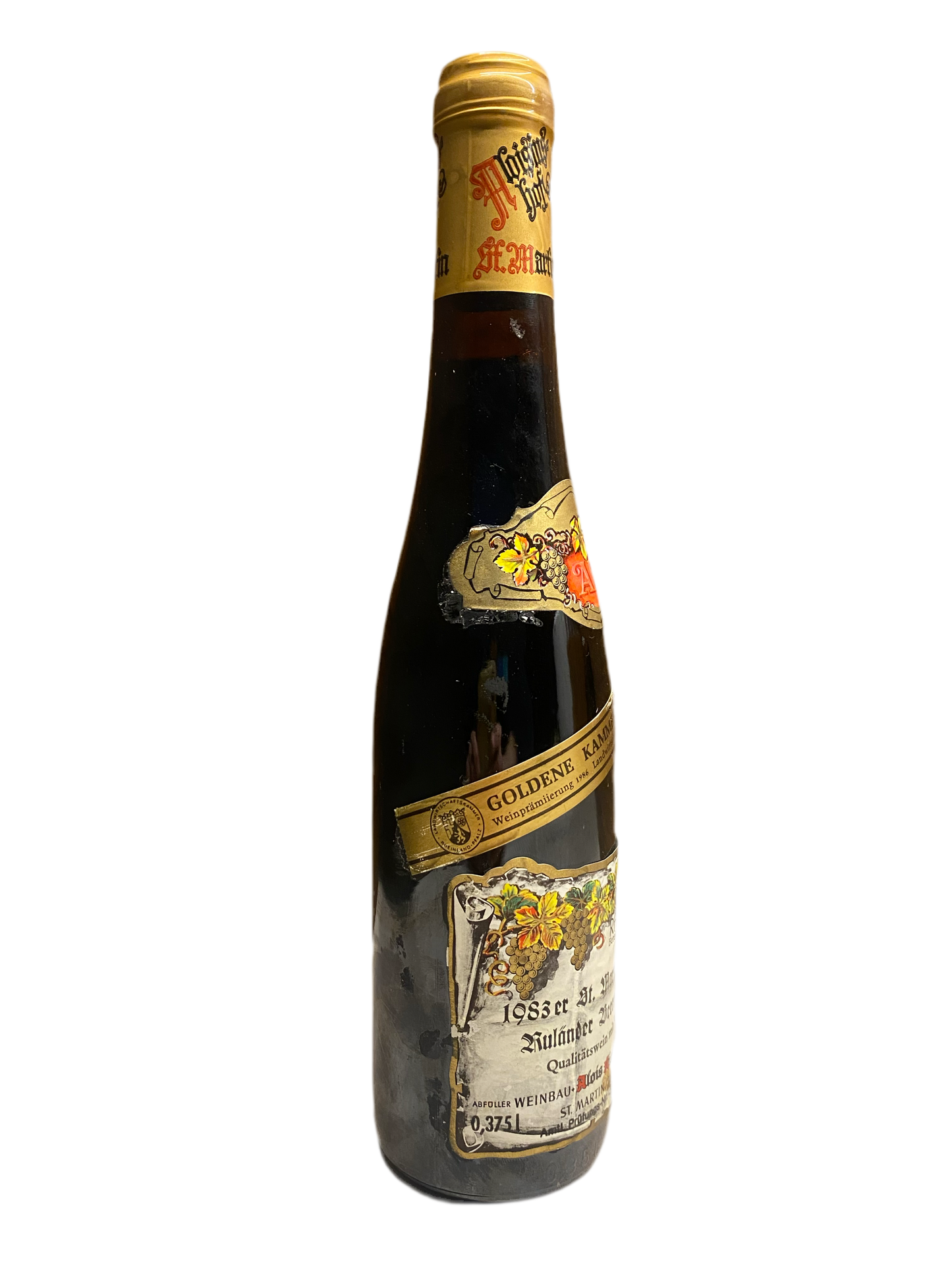 Zeer exclusief Weingut Aloisiushof St. Martiner Daron Rulander Beerenauslese 375ml, 1983 (kopie)