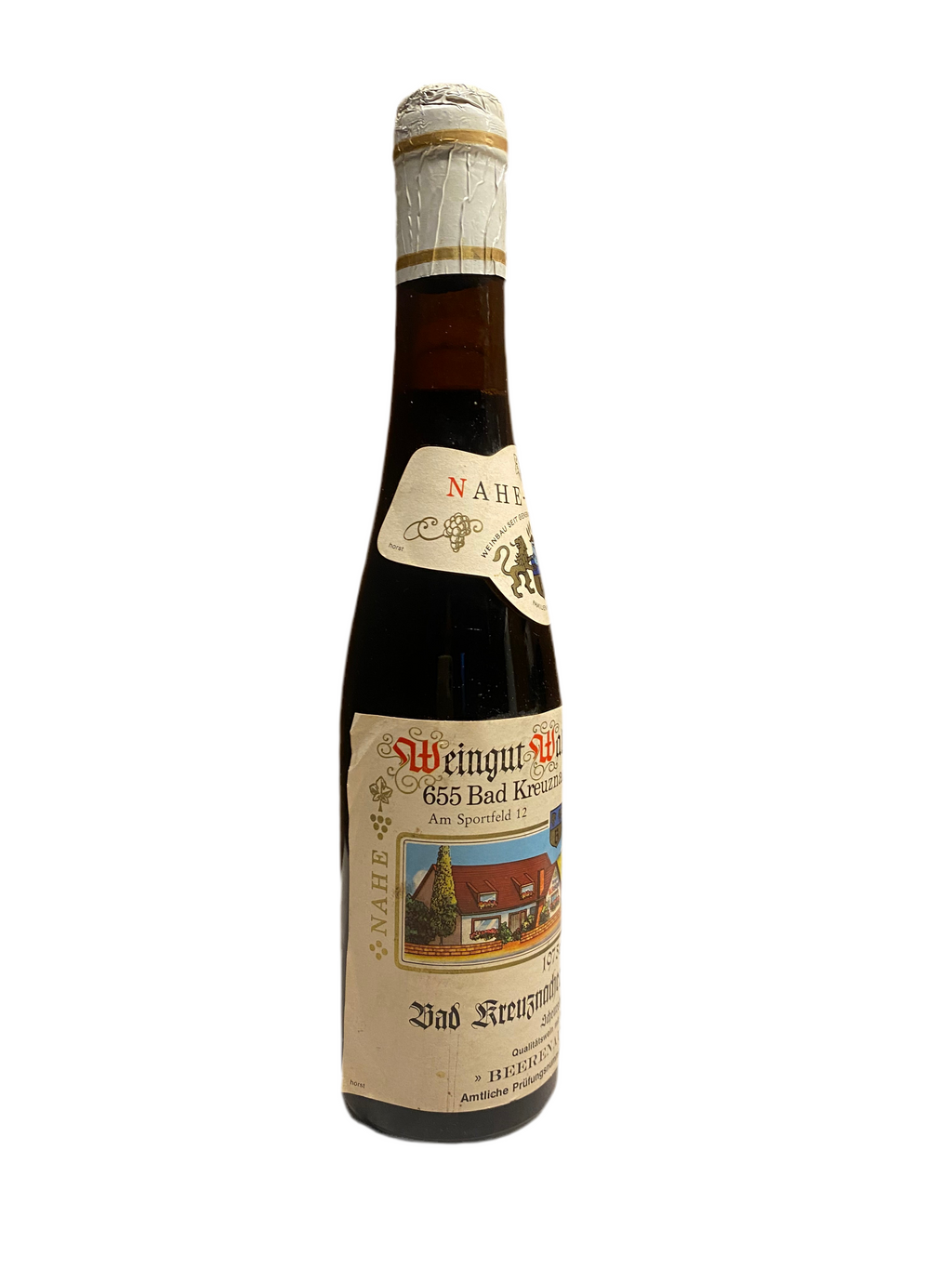 Zeer exclusief Weingut Walter Beisiegel 1975er Beerenauslese IJswijnen