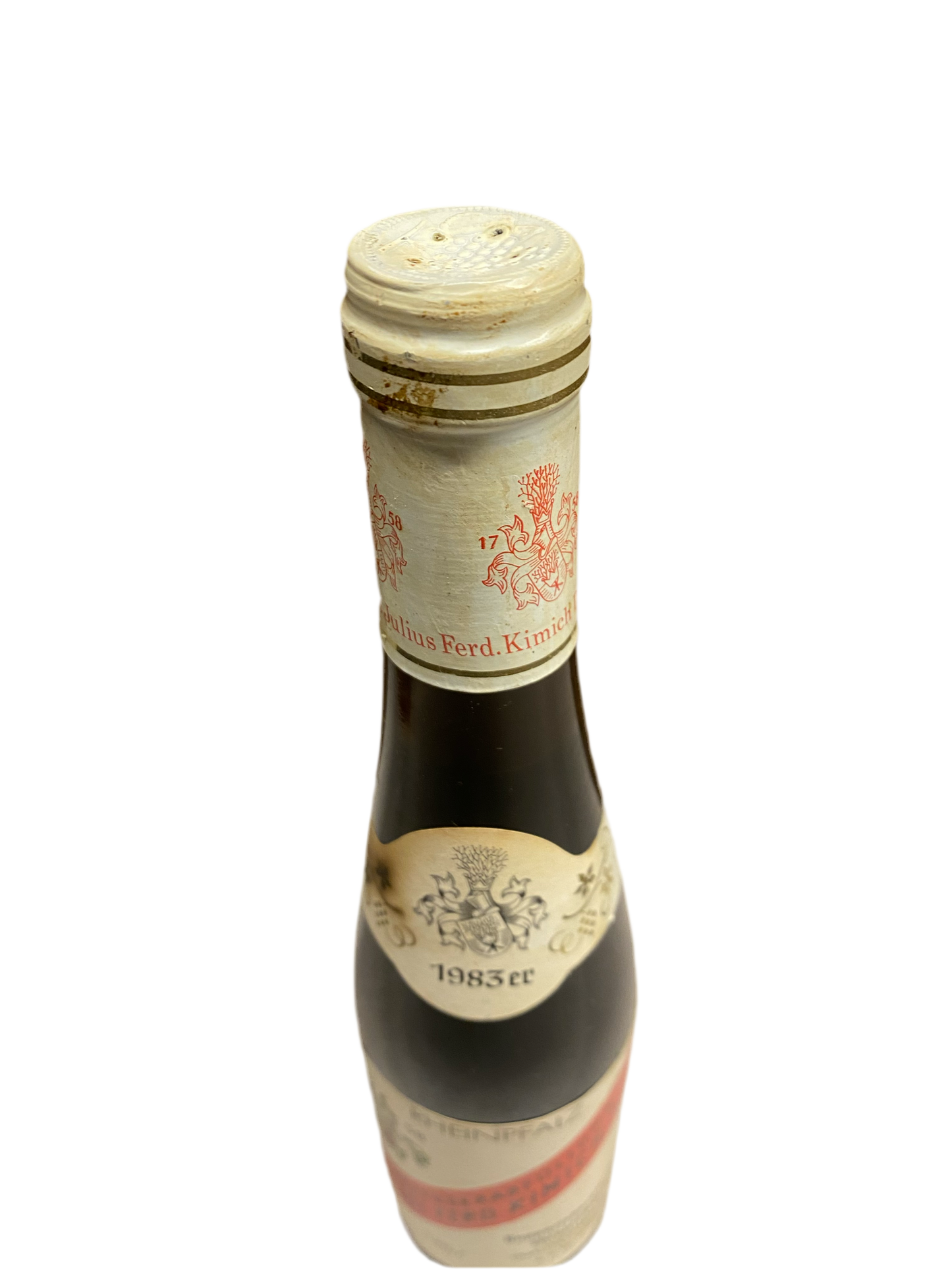 Zeer exclusief Weingut Julius Fred. Kimich Deidesheim Ehrenfelser Eiswein, 375ml, 1983