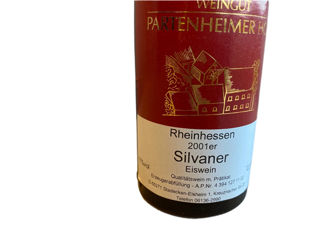 Very Exclusive! Silvaner eiswein - Weingut Partenheimer Hof 2001