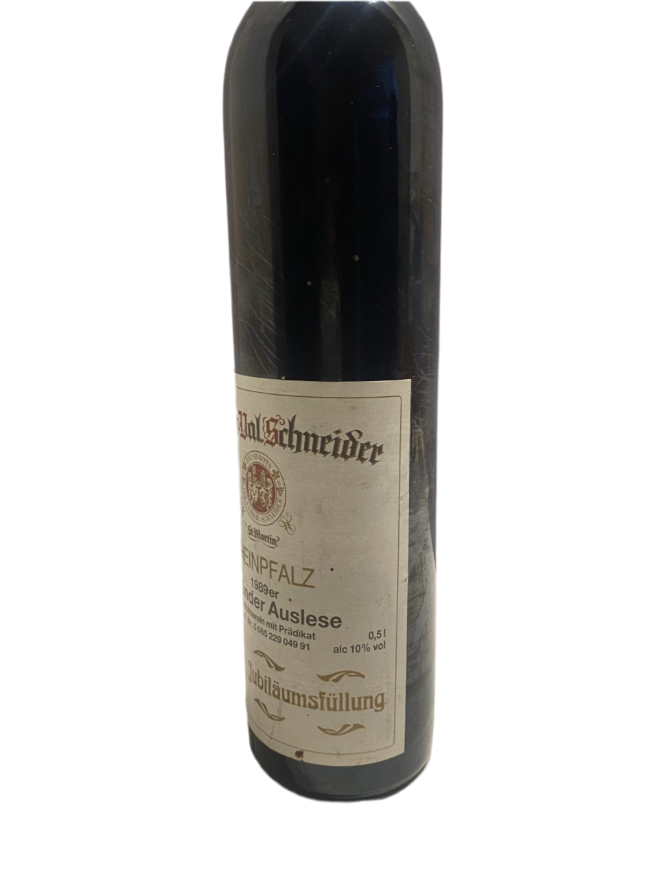 Very exclusive - Albert Val Schneider, Ruländer Auslese 1989 - Jubiläumsfüllung