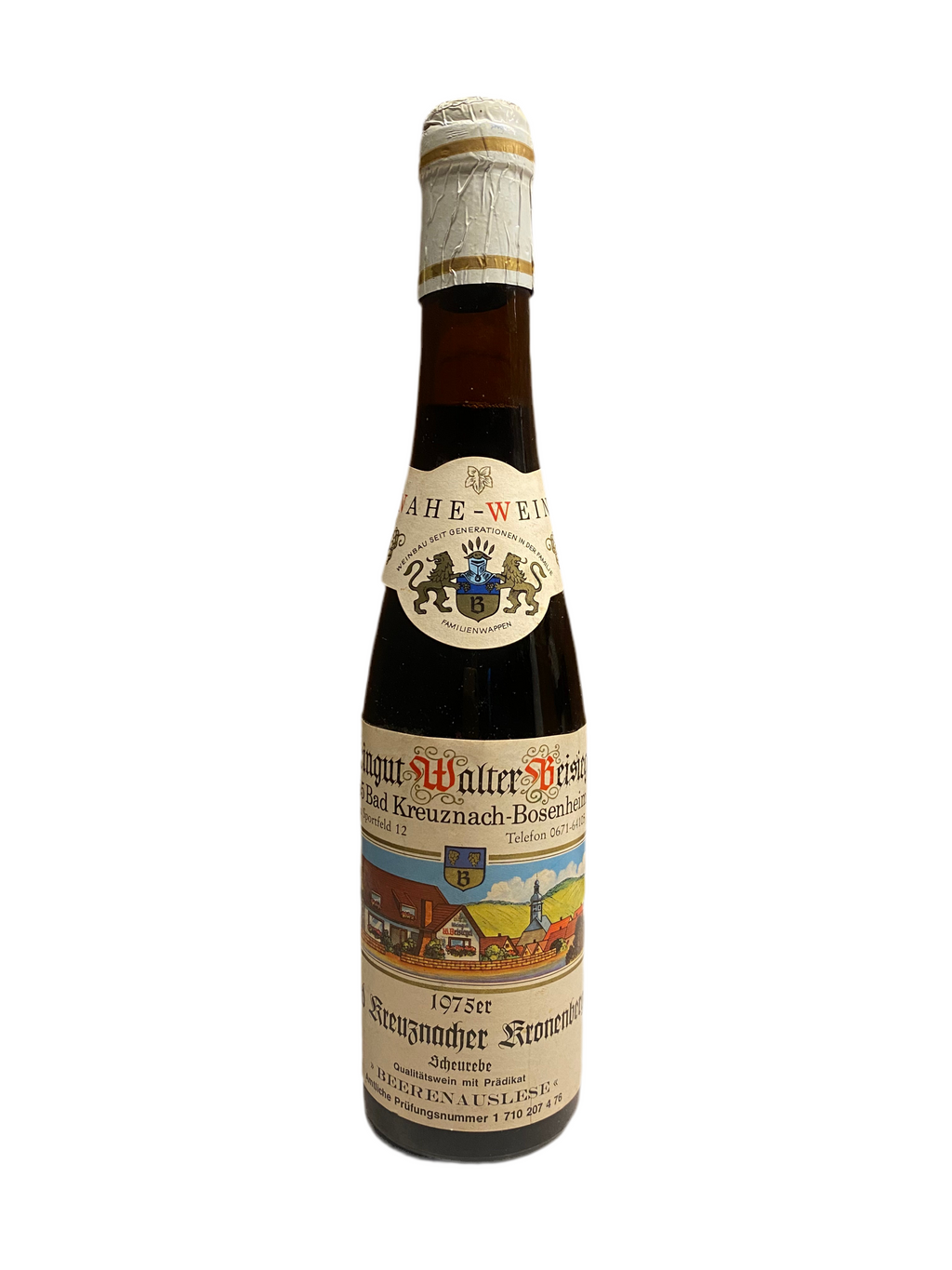 Zeer exclusief Weingut Walter Beisiegel 1975er Beerenauslese IJswijnen