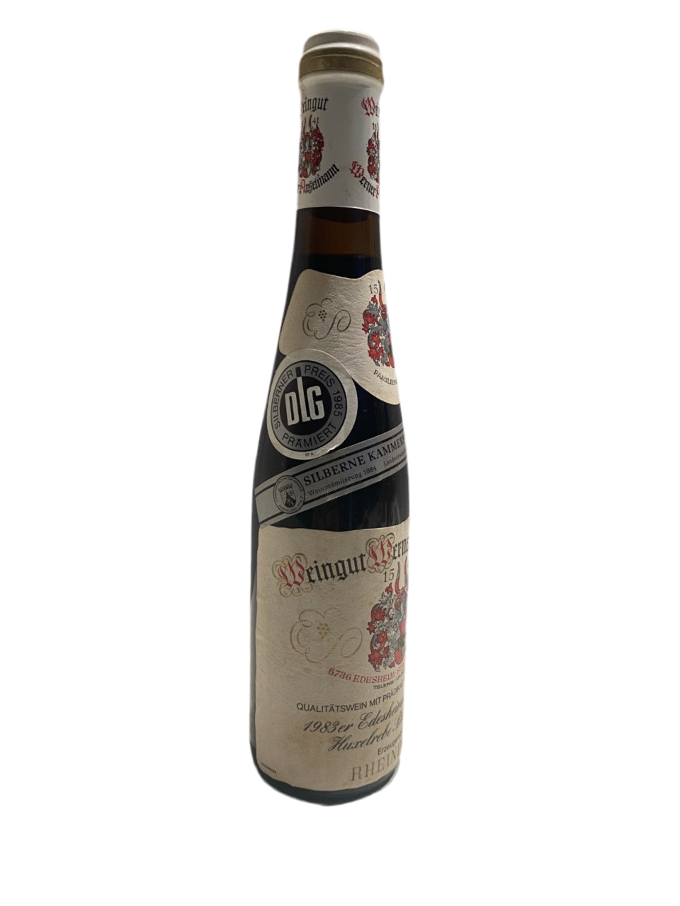 Very exclusive - Weingut Werner Anselmann Edesheimer Rosengarten Huxelrebe Beerenauslese 1983