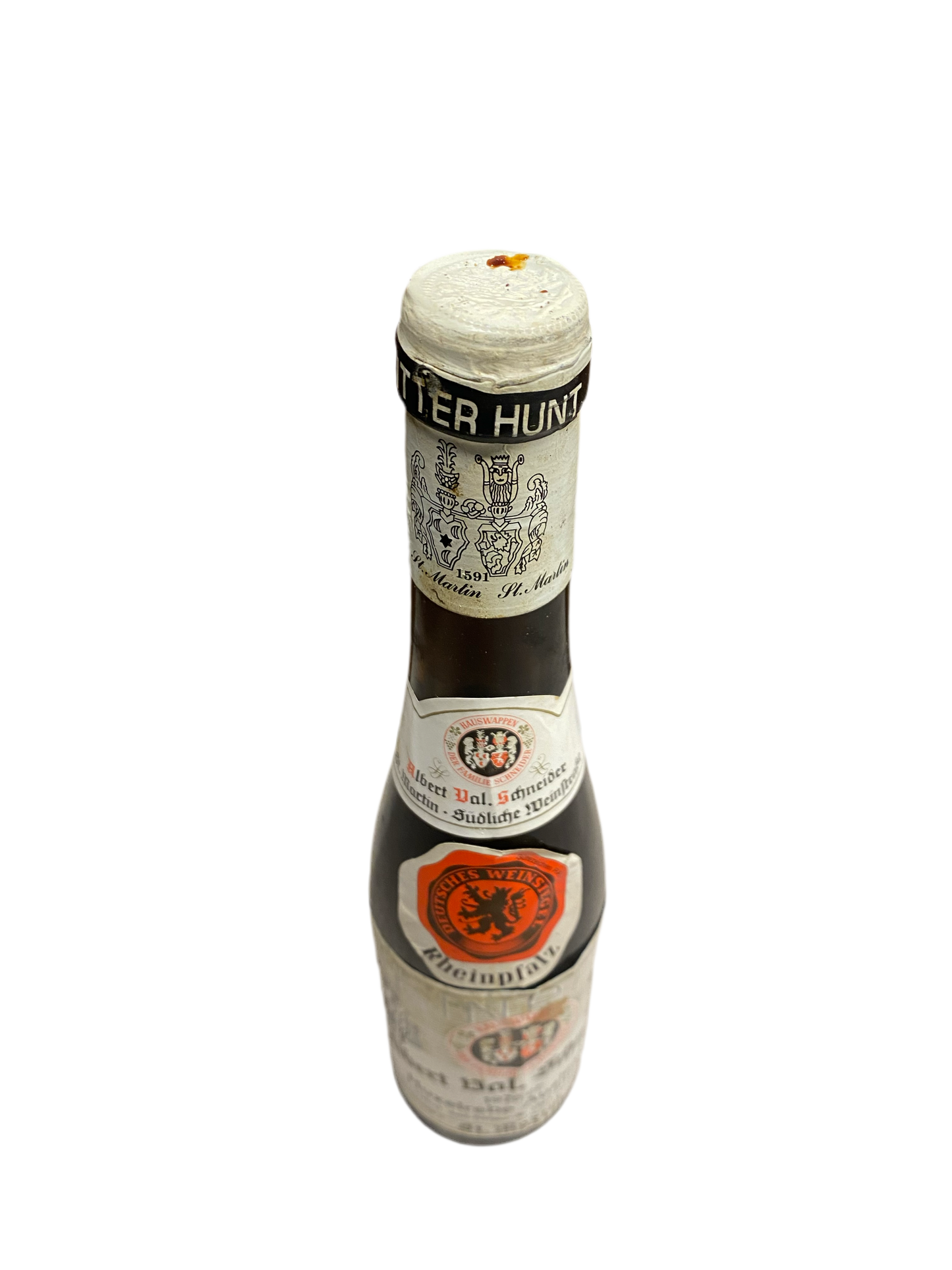 Zeer exclusief Weingut Albert Val Schneider Huxelrebe Auslese, 350ml 1976