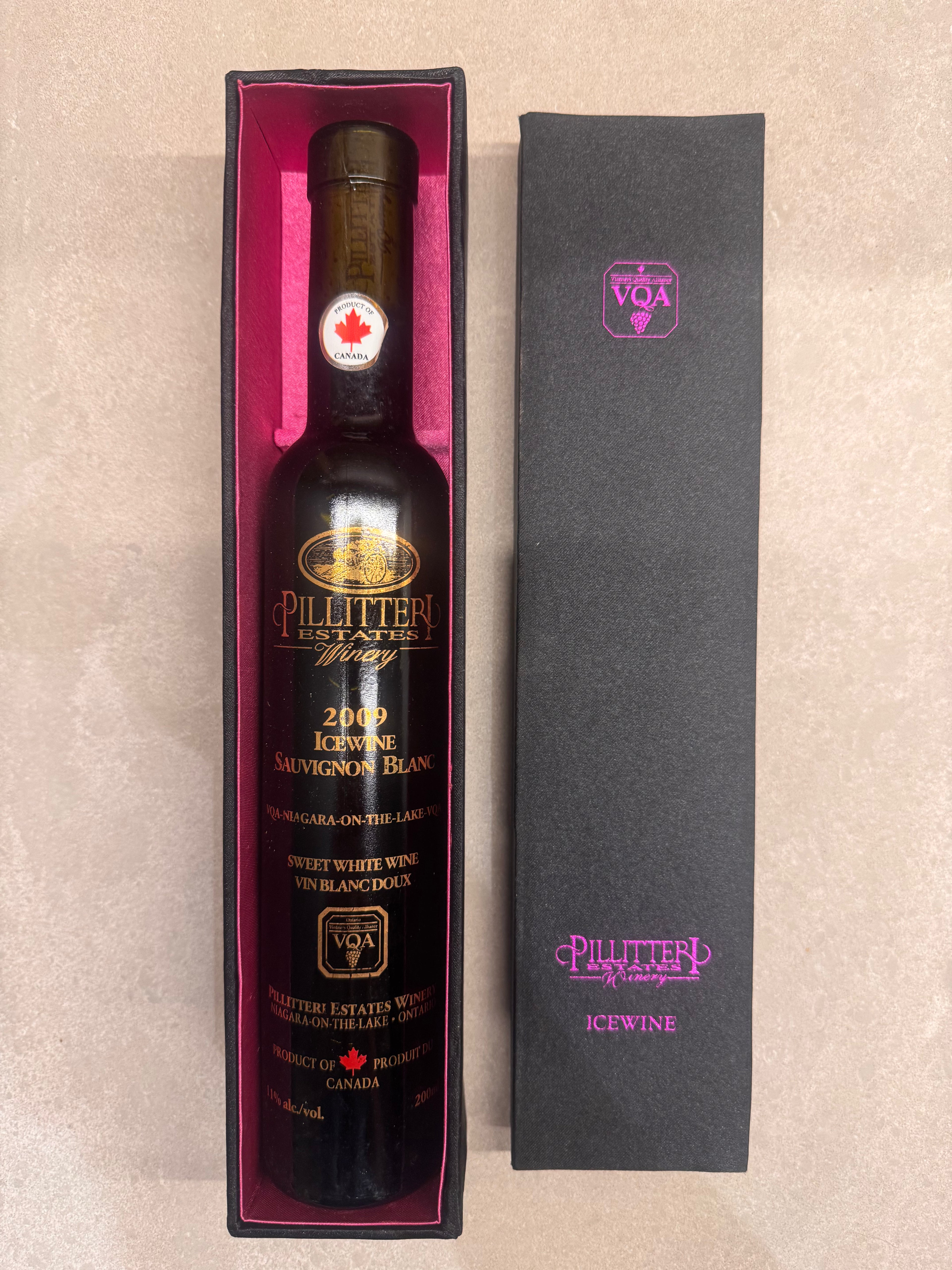 Zeer exclusief Pillitteri Estate Winery Icewine Sauvignon Blanc 2009